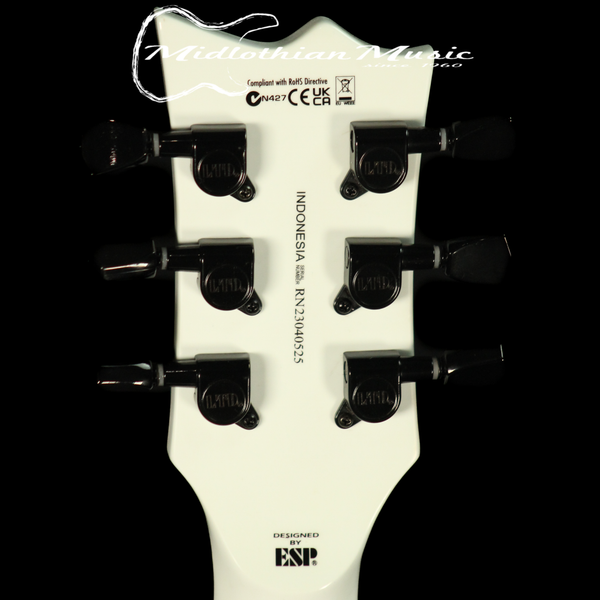 ESP LTD Eclipse EC-256 Electric Guitar - Snow White Gloss Finish - DISCOUNTED!