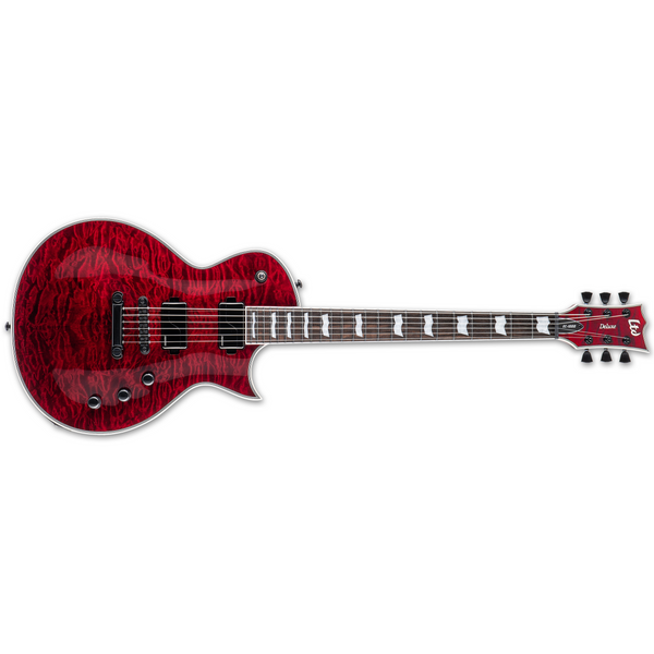 ESP LTD EC-1000 Electric Guitar - Transparent Black Cherry Gloss Finish - DISCOUNTED!