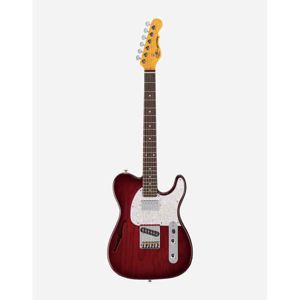 G&L Tribute ASAT Classic Bluesboy - Semi-Hollow Electric Guitar - Redburst Gloss Finish