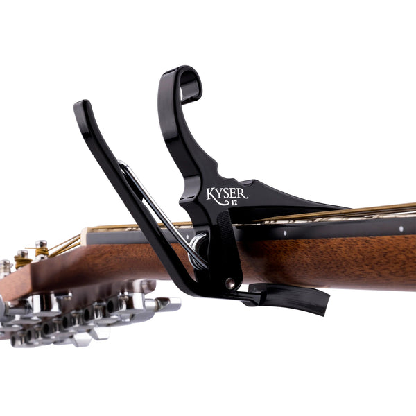 Kyser - 12-String Guitar - Capo - Black Finish