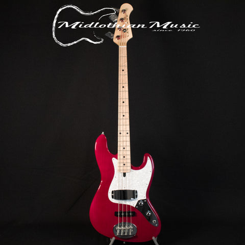 Lakland USA 44-60 - Vintage J Style 4-String Bass - Transparent Purple Finish w/Case