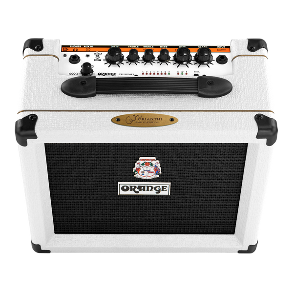 Orange Crush 20RT Guitar Amp Combo - 20 Watt 1x8" Limited Edition - Orianthi White