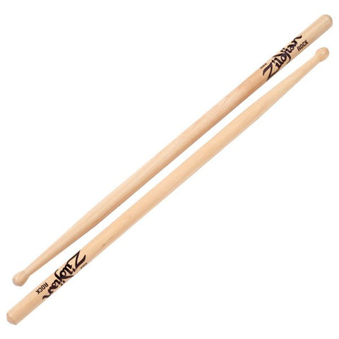Zildjian Rock - Select Hickory USA Drum Sticks w/Wooden Tip (1 Pair)