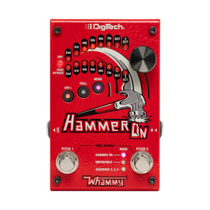 DigiTech HammerOn - Instantaneous Pitch-Shifter Guitar Effects Pedal