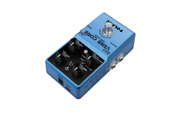 NUX Verb Core Deluxe w/8 Different Reverbs & Freeze - Effect Pedal