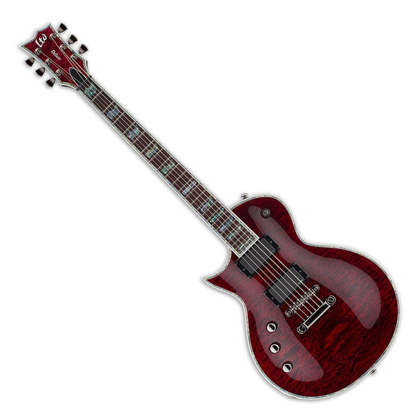 ESP LTD EC-1000 - Left-Handed Electric Guitar - See Through Black Cherry Gloss Finish - DISCOUNTED!