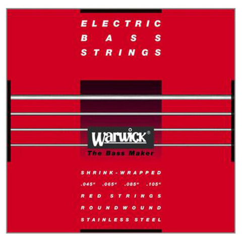 Warwick 42200 - Red Label Medium Bass Strings 45-105 (4-String Electric Bass)