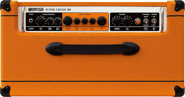 Orange Super Crush 100 - 100-Watt Solid-State 1 x 12" Combo Amp - Orange Finish
