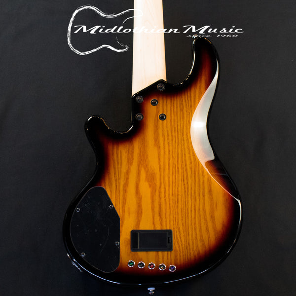Lakland Skyline 55-01M (WITH FREE HARDSHELL CASE) - 5-String Bass Guitar - 3-Tone Sunburst Gloss Finish (220410437)
