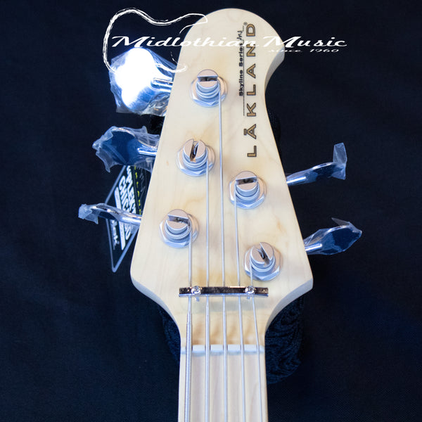 Lakland Skyline 55-01M (WITH FREE HARDSHELL CASE) - 5-String Bass Guitar - 3-Tone Sunburst Gloss Finish (220410437)