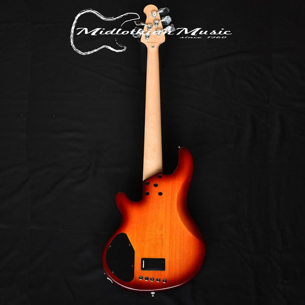 Lakland Skyline 55-02 Deluxe 5-String Bass (WITH FREE HARDSHELL CASE) - Satin Honey Burst Finish (180501191)