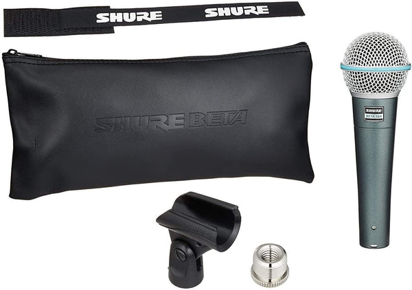 Shure BETA 58A - Supercardioid Dynamic Vocal Microphone