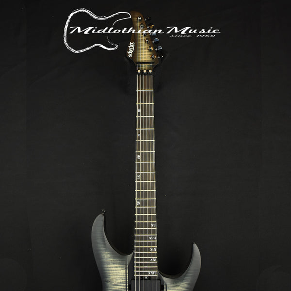 Schecter Banshee GT-6 FR Electric Guitar - Satin Charcoal Burst Finish
