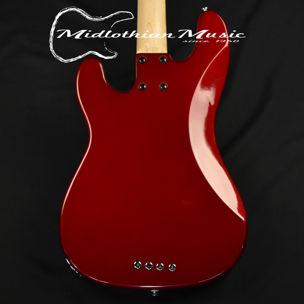 Lakland 44-64 Skyline Custom PJ (WITH FREE HARDSHELL CASE) - 4-String Bass - Candy Apple Red Finish (210813708)