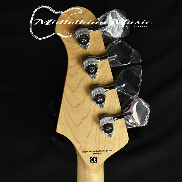 Lakland 44-64 Skyline Custom PJ (WITH FREE HARDSHELL CASE) - 4-String Bass - Candy Apple Red Finish (210813708)