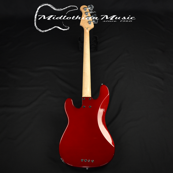 Lakland 44-64 Skyline Custom PJ (WITH FREE HARDSHELL CASE) - 4-String Bass - Candy Apple Red Finish (210813708)