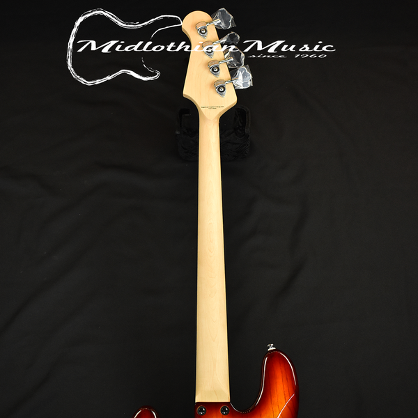 Lakland Skyline 44-64 Deluxe PJ Bass Guitar (WITH FREE HARDSHELL CASE) - Honeyburst Finish (220612165) @10.2lbs