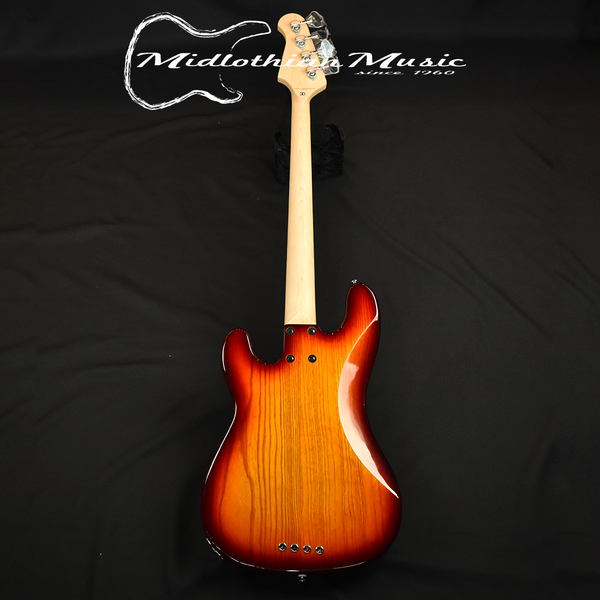 Lakland Skyline 44-64 Deluxe PJ Bass Guitar (WITH FREE HARDSHELL CASE) - Honeyburst Finish (220718048) @10.2lbs