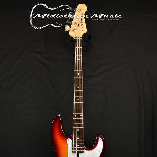 Lakland Skyline 44-64 Deluxe PJ Bass Guitar (WITH FREE HARDSHELL CASE) - Honeyburst Finish (220718048) @10.2lbs