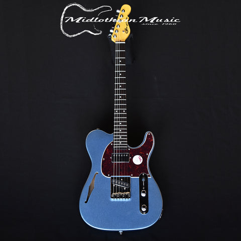 G&L Tribute ASAT Classic Bluesboy Semi-Hollow - Lake Placid Blue Gloss Finish