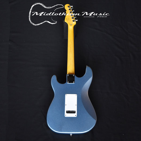 G&L Tribute Legacy HSS Electric Guitar - Lake Placid Blue Finish