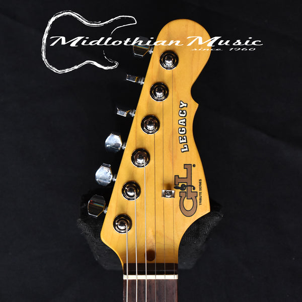 G&L Tribute Legacy HSS Electric Guitar - Lake Placid Blue Finish